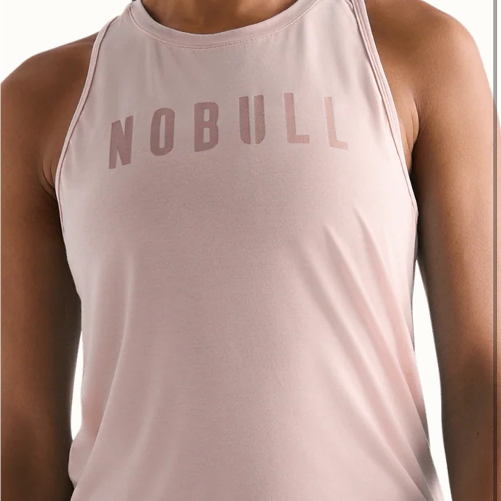 NOBULL Women's Light Pink Tank Top